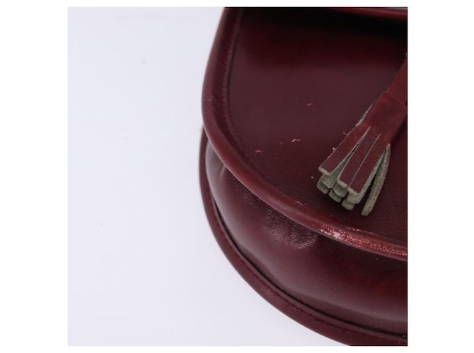 Gucci Borsa a Spalla in Pelle Rossa Auth 145949 Rosso - vista 9
