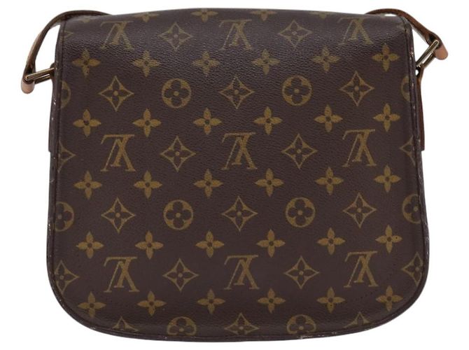 LOUIS VUITTON Monogram Saint Cloud GM Schultertasche M51242 LV Auth 145393 Monogramm - Ansicht 2