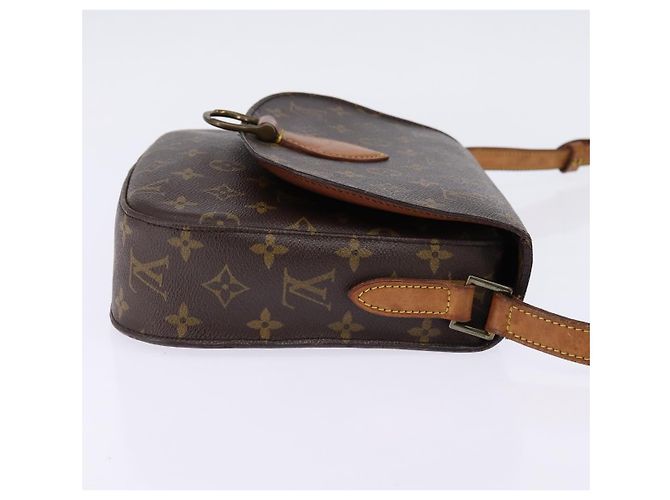 LOUIS VUITTON Monogram Saint Cloud GM Schultertasche M51242 LV Auth 145393 Monogramm - Ansicht 4