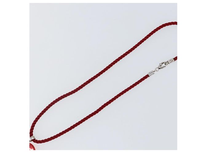 Baccarat Herz Halskette aus rotem Kristall Auth am9096 - Ansicht 11