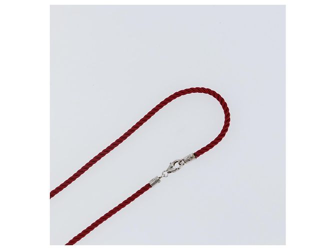Baccarat Herz Halskette aus rotem Kristall Auth am9096 - Ansicht 12
