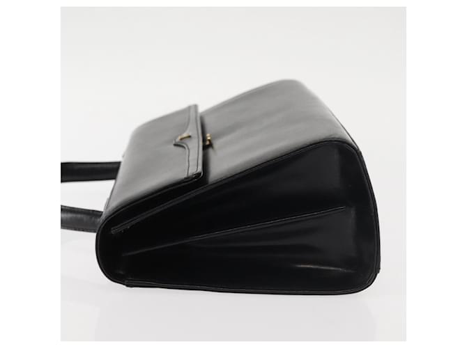 Borsa a mano GIVENCHY in pelle nera e oro Auth BA6452 Nero D'oro - vista 5