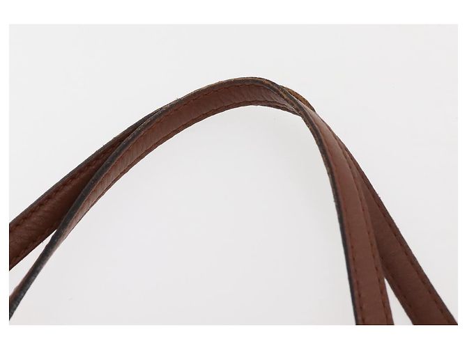 Chloé Borsa Tote in Pelle Marrone Oro Auth bs29573 D'oro - vista 8