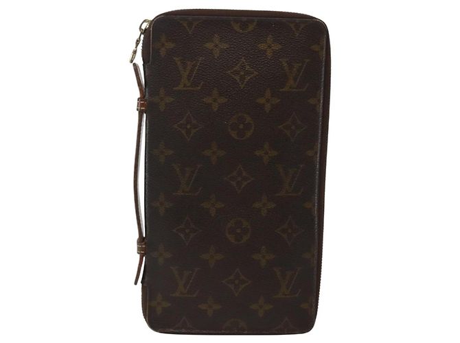 LOUIS VUITTON Organizer Da Viaggio Monogram Custodia M60120 LV Auth 143990 Monogramma - vista 13