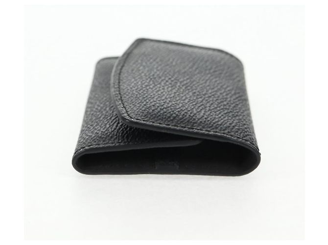 LOUIS VUITTON Custodia per Gemelli Damier Graphite Gemelli M66948 LV Auth 143486V Damier ebene - vista 4
