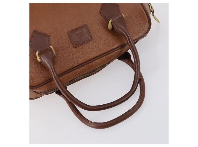 Autre Marque Borsa a Spalla Burberrys Nova Check in Pelle 3 Set Beige Marrone Nero Auth BA5851 - vista 19