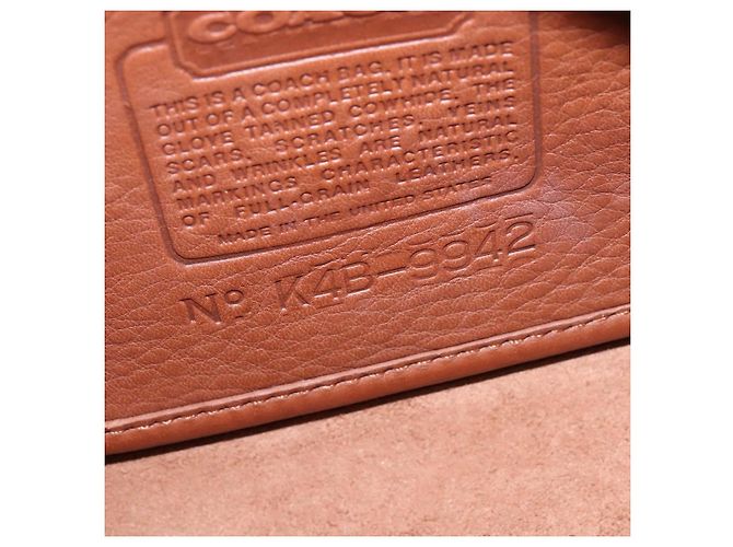 Coach Borsa a mano in pelle 2 in 1 marrone Auth am9143 - vista 12