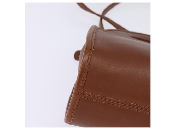 Coach Borsa a mano in pelle 2 in 1 marrone Auth am9143 - vista 16