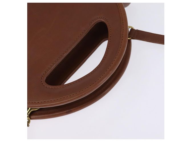 Coach Borsa a mano in pelle 2 in 1 marrone Auth am9143 - vista 7