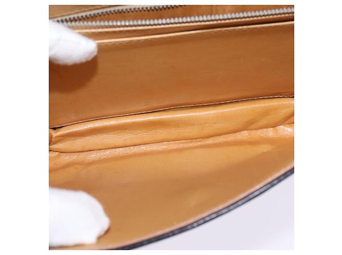 Céline Schultertasche aus Leder Schwarz Gold Auth BA6109 Golden - Ansicht 10