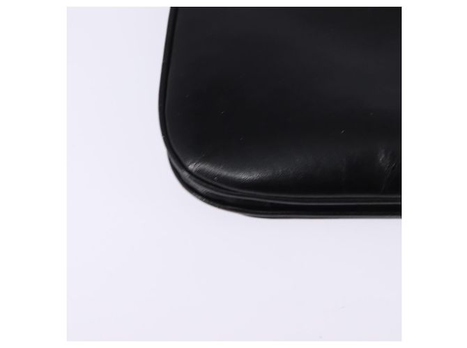 Céline Schultertasche aus Leder Schwarz Gold Auth BA6109 Golden - Ansicht 16