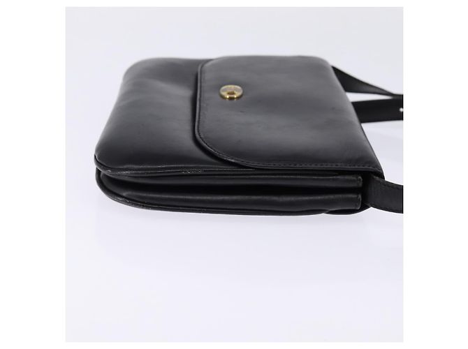 Céline Schultertasche aus Leder Schwarz Gold Auth BA6109 Golden - Ansicht 4