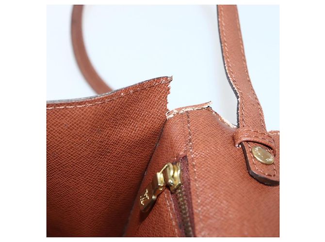 LOUIS VUITTON Borsa a Spalla Monogram Bordeaux 24 M51798 LV Auth 144113 Monogramma - vista 10