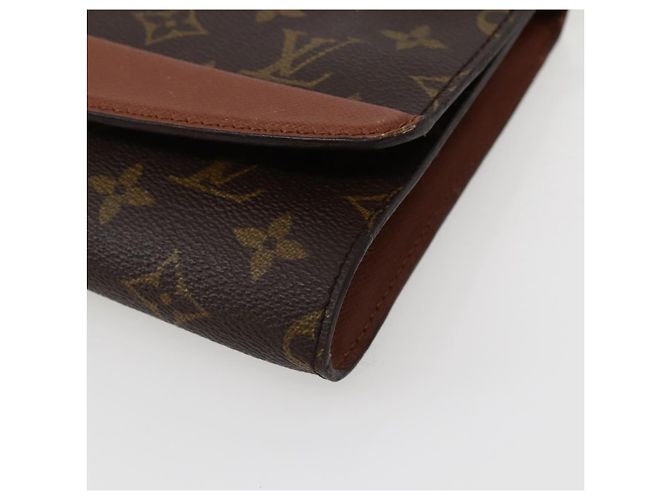 LOUIS VUITTON Borsa a Spalla Monogram Bordeaux 24 M51798 LV Auth 144113 Monogramma - vista 15