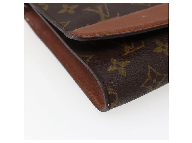 LOUIS VUITTON Borsa a Spalla Monogram Bordeaux 24 M51798 LV Auth 144113 Monogramma - vista 16