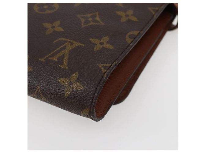 LOUIS VUITTON Borsa a Spalla Monogram Bordeaux 24 M51798 LV Auth 144113 Monogramma - vista 17