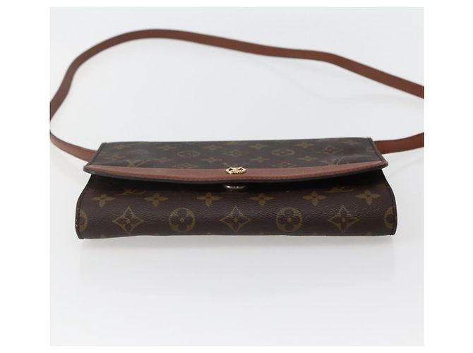 LOUIS VUITTON Borsa a Spalla Monogram Bordeaux 24 M51798 LV Auth 144113 Monogramma - vista 5