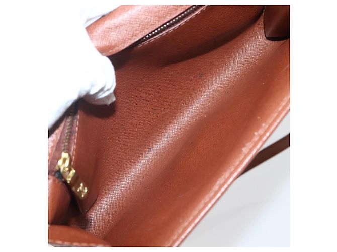 LOUIS VUITTON Borsa a Spalla Monogram Bordeaux 24 M51798 LV Auth 144113 Monogramma - vista 9