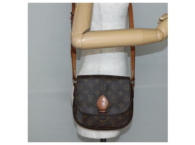 LOUIS VUITTON Borsa a Spalla Monogram Saint Cloud MM M51243 LV Auth 142930 Monogramma - vista 25