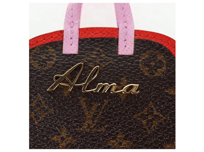 LOUIS VUITTON Monogram Pochette Cles BB Alma Portachiavi M66181 LV Auth 143487V Monogramma - vista 3