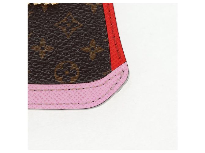 LOUIS VUITTON Monogram Pochette Cles BB Alma Portachiavi M66181 LV Auth 143487V Monogramma - vista 4