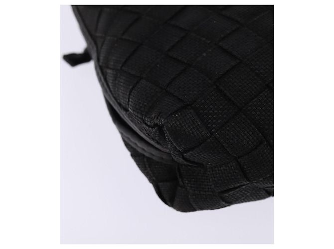 Autre Marque BORSO A SPALLA INTRECCIATO BOTTEGA VENETA Pelle Nera Oro Auth 143195 Nero D'oro - vista 15