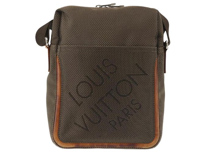 LOUIS VUITTON Tasche Sitadan NM Damier Geant Braun Schwanz M93224 LV Auth gh782 - Ansicht 2