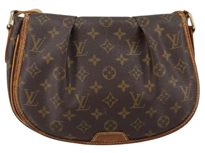 LOUIS VUITTON Borsa a Spalla Monogram Menilmontant PM M40474 LV Auth 143613 Monogramma - vista 13
