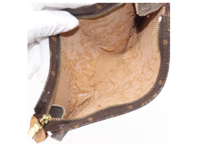 Bucket LOUIS VUITTON Monogramma Secchiello GM Pochette Accessorio LV Auth 145784 - vista 10