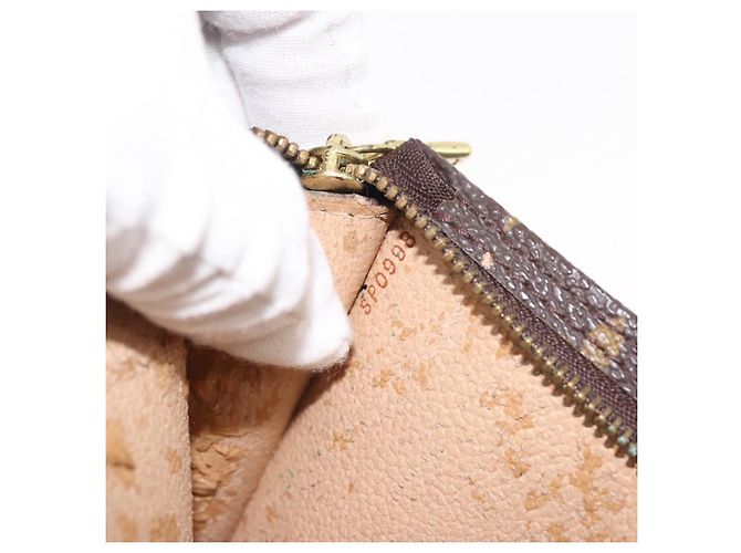 Bucket LOUIS VUITTON Monogramma Secchiello GM Pochette Accessorio LV Auth 145784 - vista 12