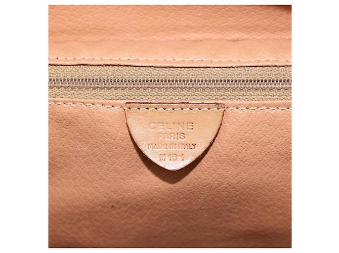 Céline Borsa a mano in tela Macadam CELINE marrone oro Auth ti3457 D'oro - vista 12