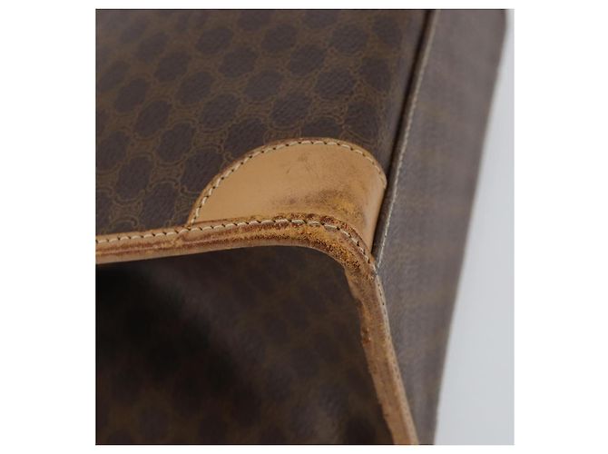 Céline Borsa a mano in tela Macadam CELINE marrone oro Auth ti3457 D'oro - vista 16
