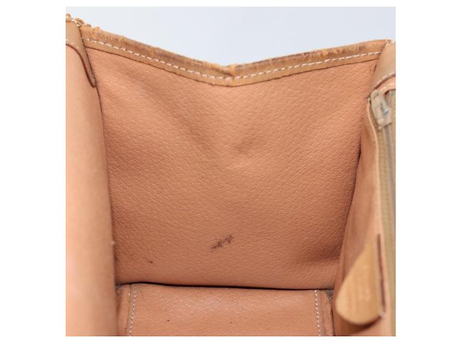 Céline Borsa a mano in tela Macadam CELINE marrone oro Auth ti3457 D'oro - vista 19