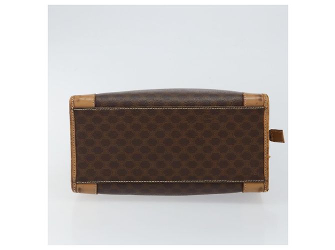 Céline Borsa a mano in tela Macadam CELINE marrone oro Auth ti3457 D'oro - vista 5
