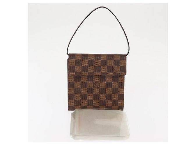 LOUIS VUITTON Pochette Porta-CD Damier Ebene N62935 LV Auth bs29503 - vista 12