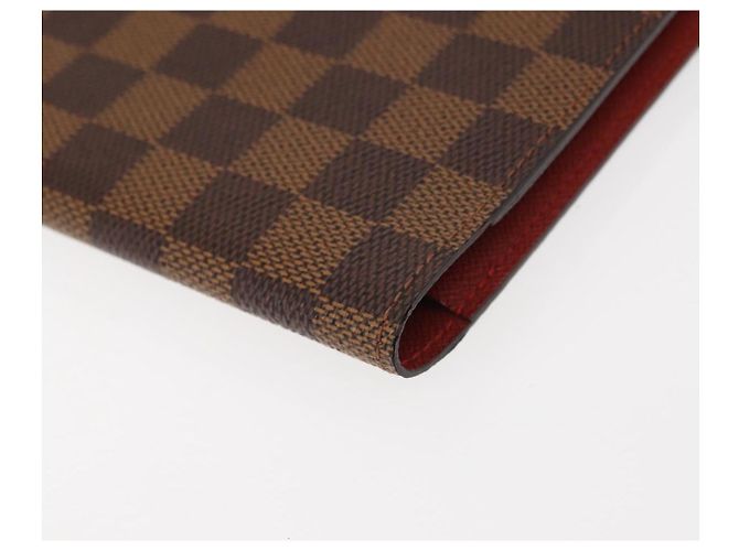 LOUIS VUITTON Pochette Porta-CD Damier Ebene N62935 LV Auth bs29503 - vista 16