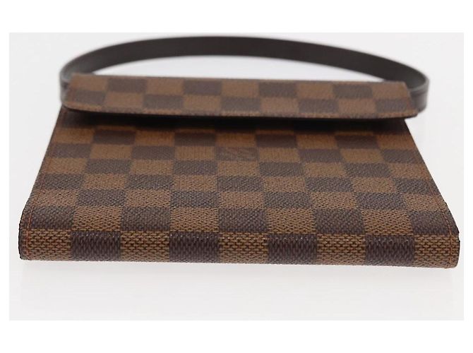 LOUIS VUITTON Pochette Porta-CD Damier Ebene N62935 LV Auth bs29503 - vista 6