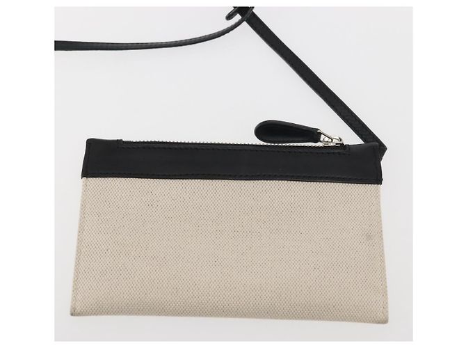Borsa Cabas XS BALENCIAGA in tela e pelle blu navy, bianco, nero e argento 390346 Auth gh775 - vista 24