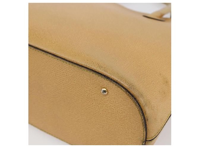 Céline Borsa a Mano CELINE in Pelle 2 in 1 Oro Giallo Auth bs29816 D'oro - vista 15