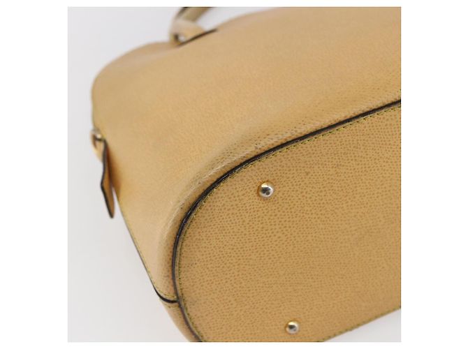 Céline Borsa a Mano CELINE in Pelle 2 in 1 Oro Giallo Auth bs29816 D'oro - vista 16