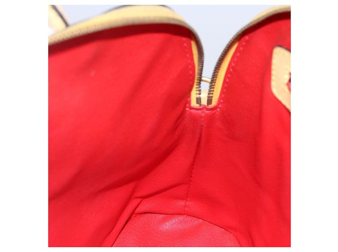 Céline Borsa a Mano CELINE in Pelle 2 in 1 Oro Giallo Auth bs29816 D'oro - vista 19