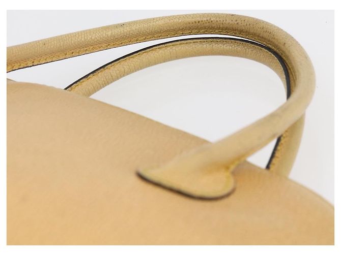 Céline Borsa a Mano CELINE in Pelle 2 in 1 Oro Giallo Auth bs29816 D'oro - vista 8