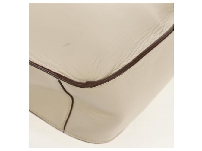 Autre Marque Borsa a Spalla Stella MacCartney in Pelle Beige Oro Auth BA7552 D'oro - vista 13