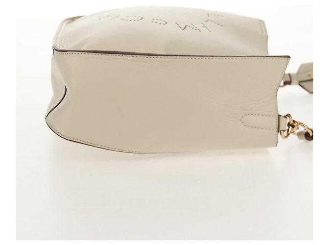 Autre Marque Borsa a Spalla Stella MacCartney in Pelle Beige Oro Auth BA7552 D'oro - vista 3