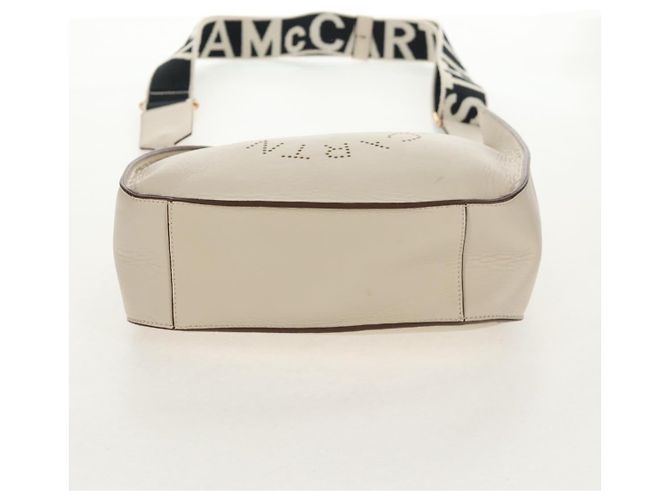 Autre Marque Borsa a Spalla Stella MacCartney in Pelle Beige Oro Auth BA7552 D'oro - vista 4