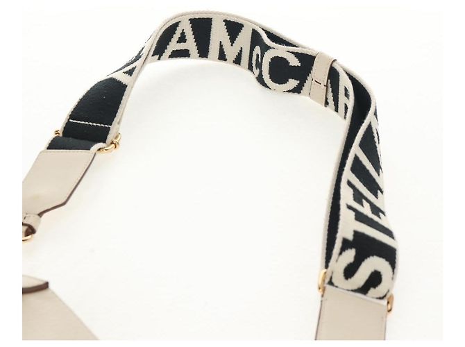 Autre Marque Borsa a Spalla Stella MacCartney in Pelle Beige Oro Auth BA7552 D'oro - vista 8