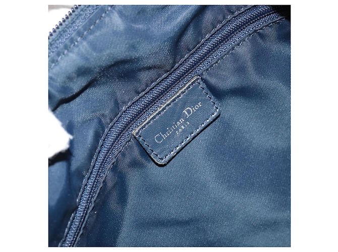 Borsa a Spalla in Tela Trotter Christian Dior Blu Auth 152007 Blu navy - vista 18