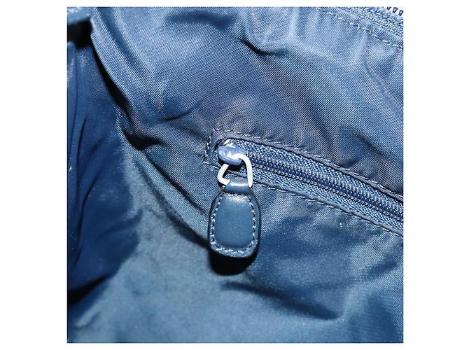 Borsa a Spalla in Tela Trotter Christian Dior Blu Auth 152007 Blu navy - vista 21