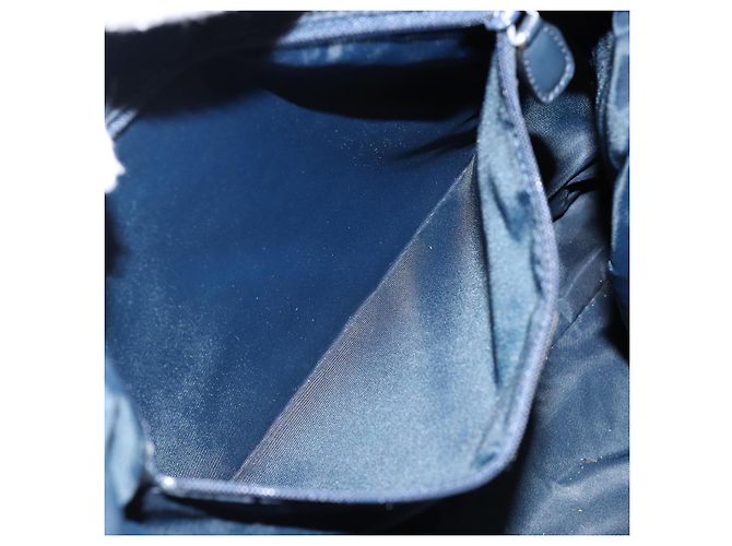 Borsa a Spalla in Tela Trotter Christian Dior Blu Auth 152007 Blu navy - vista 22