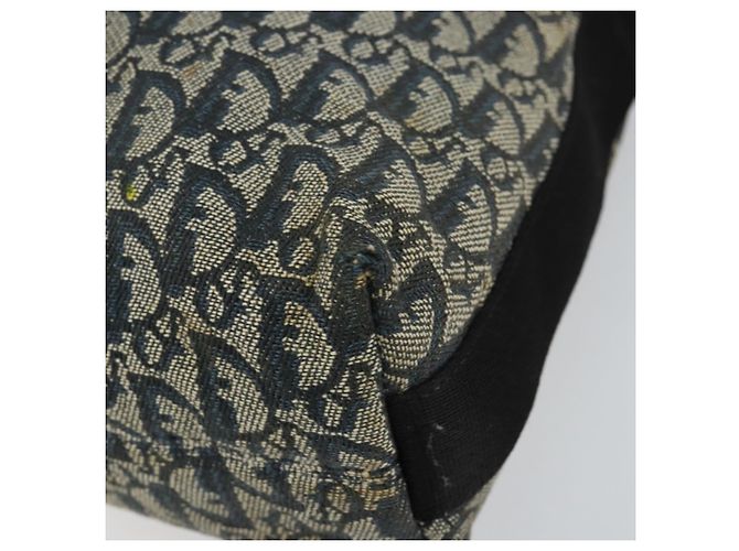 Borsa a Spalla in Tela Trotter Christian Dior Blu Auth 152007 Blu navy - vista 8